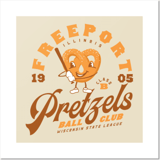 Freeport Pretzels Posters and Art